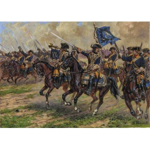 Zvezda 8057 - Swedish Dragoons of Charles XII (17th-18th century)