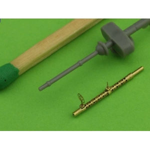 Master AM-48-055 - Lufy do niemieckiego lotniczego km-u MG-15 - elementy toczone i fototrawione (2 szt.)