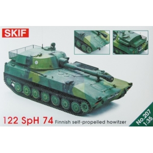 SKIF 207 - 122 SpH 74 Fińska haubica samobieżna