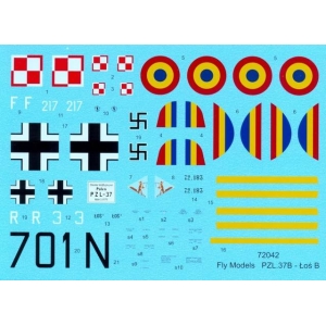 FLY 72042 - PZL.37B - Łoś B