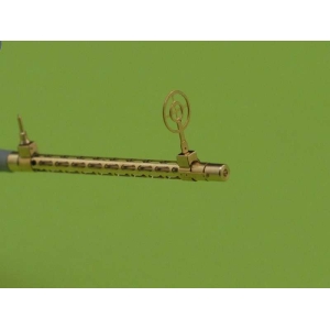 Master AM-32-013 - Lufy do niemieckiego lotniczego km-u MG-15 - elementy toczone i fototrawione (2 szt.)