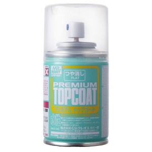 Mr.Hobby B-603 - Mr. Premium Topcoat Flat - mat 88ml