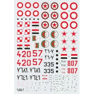 Hi-Decal 48012 - Su-7 BKL/ BMK Fitter A