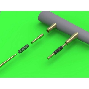 Master AM-72-067 - Hawker Hurricane Mk IIC - działka Hispano Mk II 20mm z okrągłą sprężyną (4 szt.)