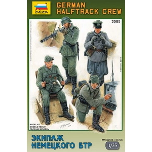 Zvezda 3585 - German halftrack crew