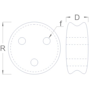 RB Model 10607 - Jufers drewniany 7mm