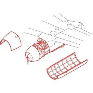 CMK 7005 - Me-262A/B silnik (Jumo-004)
