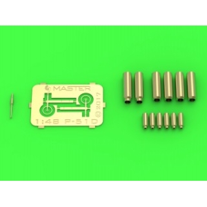 Master AM-48-139 - P-51D Mustang - zestaw detali - uzbrojenie i celownik