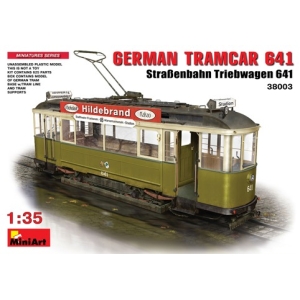 MiniArt 38003 - German Tramcar 641 (Strassenbahn Triebwagen 641)