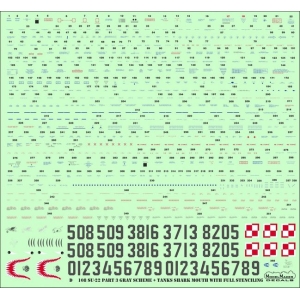 Model Maker D48108 - Su-22 in Polish service part 3 gray scheme
