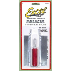 Excel 55670 - Piła do cięcia drewna , plastiku oraz miękkiego metalu - zestaw z uchwytem