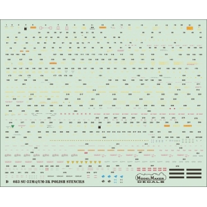 Model Maker D48083 - Su-22M4/UM-3k Polish stencils