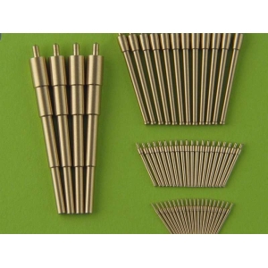 Master SM-350-059 - Uzbrojenie rosyjskiego pancernika Borodino - lufy 305mm (4 szt.), 152mm (12 szt.), 75mm (20 szt.), 47mm (20 szt.)