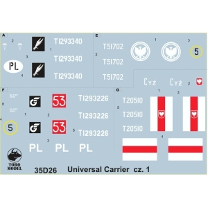 ToRo Model 35D26 - Universal Carrier Mk.I in Polish service vol.1