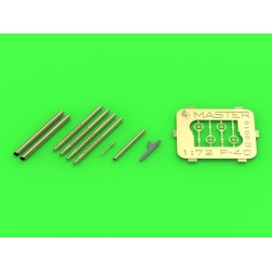 Master AM-72-122 - Curtiss P-40 B/C - wersja USA - lufy karabinów Browning .30 cal i amerykańska wersja Rurki Pitota