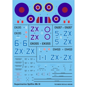 Techmod 48024 - Supermarine Spitfire Mk.IX