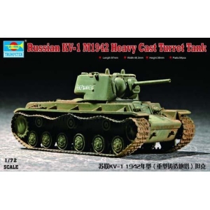 Trumpeter 07231 - Russia KV-1 1942 Heavy Cast Turret Tank