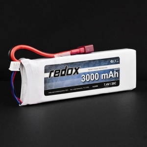pakiet LiPo 3000mAh/7,4V (20C)