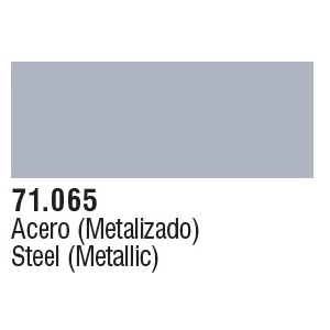 Vallejo 71065 - Steel (Metallic) 17ml