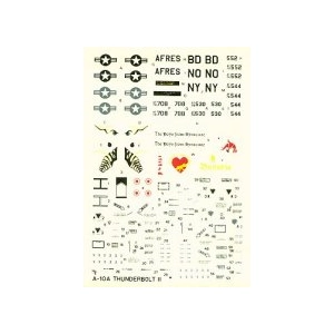 Hi-Decal 72010 - A-10 Thunderbolt II "Warthog"