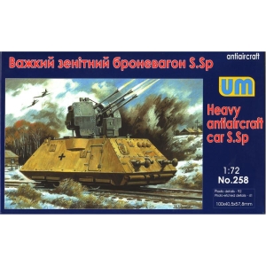 Uni Models 258 - Heavy Antiaircraft Car S.Sp