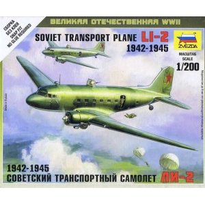Zvezda 6140 - Soviet Transport Plane LI-2 1942-1945