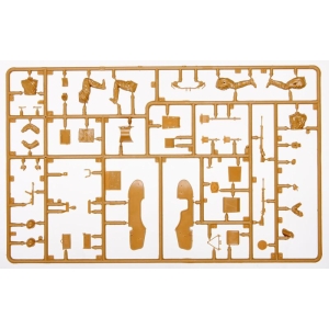 Zvezda 3639 - Soviet WWII motorcycle M-72 with sidecar and crew