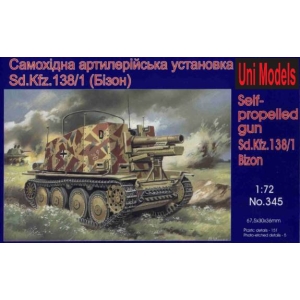 Uni Models 345 - Działo samobieżne Sd.Kfz.138/1 (Bizon)