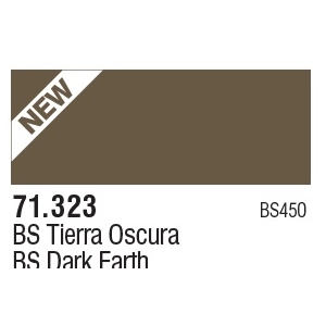 Vallejo 71323 - BS Dark Earth 17ml
