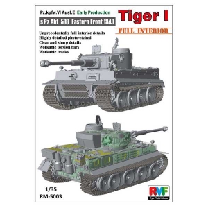 Rye Field Model 5003 - Tiger I Early Production  Full Interior