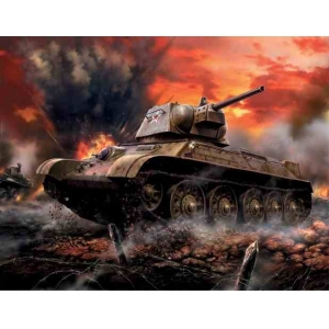 Zvezda 6159 - Soviet Medium Tank T-34/76