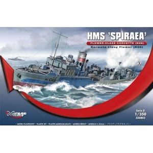Mirage Hobby 350803 - HMS 'SPIRAEA' - Korweta klasy Flower (K08)