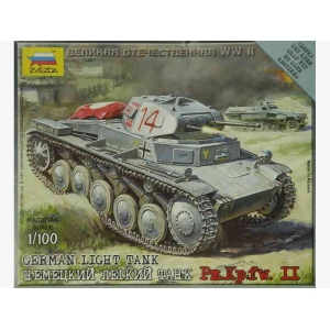 Zvezda 6102 - GERMAN LIGHT TANK PANZER II