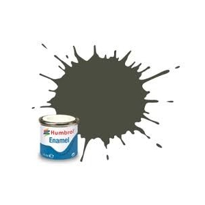 Humbrol 253 - RLM 83 Dunkel-Grun Matt - 14ml Enamel Paint