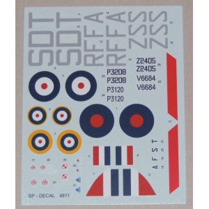 SP-DECAL 4811 - Hurricane Mk I/II