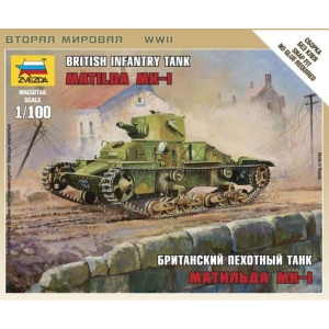 Zvezda 6191 - British Light Tank „Matilda Mk.I”