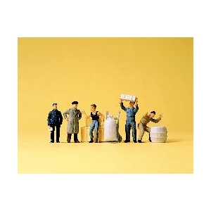 Preiser 14147 - Pracownicy magazynu