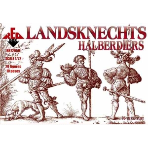 Red Box 72059 - Landsknechts Halberdiers 16th century