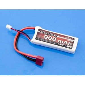 pakiet LiPo 900mAh/7,4V (30C)