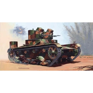 Mirage Hobby 72603 - Czołg 'VICKERS E MK.A  / 2 wieżowy./