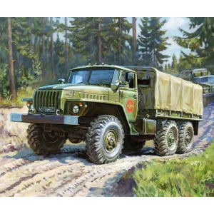 Zvezda 7417 - URAL 4320 Russian Army Truck