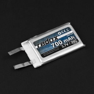 pakiet LiPo 700mAh/3,7V (20C) pojedyncze ogniwo