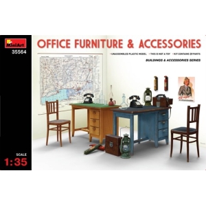 MiniArt 35564 - OFFICE  FURNITURE & ACCESSORIES