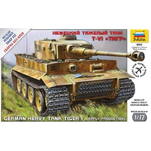 Zvezda 5002 - Heavy tank Pz.Kpfw.VI Tiger