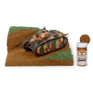 Tamiya 87108 - Diorama Texture Paint 100ml - Soil Effect: Brown