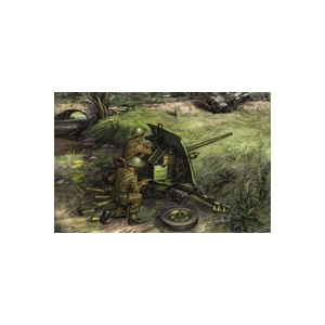 Zvezda 6169 - British QF 2-pdr Anti Tank Gun w/crew