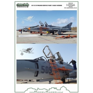 Model Maker D48108 - Su-22 in Polish service part 3 gray scheme