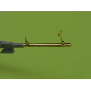 Master AM-32-013 - Lufy do niemieckiego lotniczego km-u MG-15 - elementy toczone i fototrawione (2 szt.)