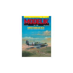 Modelik 0811 - HAWKER HURRICANE Mk. IIC