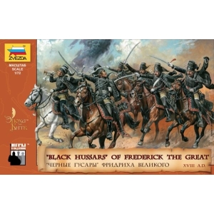 Zvezda 8079 - “Black Hussars” of Frederick the Great – 18th Century